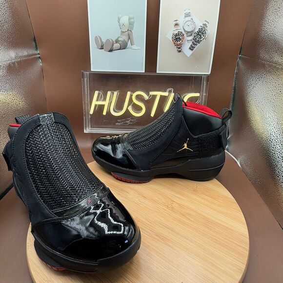 Nike Air Jordan 19 Retro Bred Countdown Pack (2008) Men's Size 8 - Picture 5 of 11